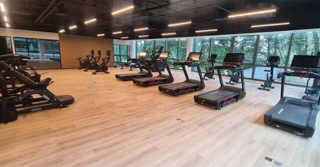 Salle de sport HP (Hewlett Packard) Meudon